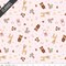 Animal Toss Baby Girl Flannel in Pink (f17501-pink) | Designer Flannel | Riley Blake Designs | Riley Blake